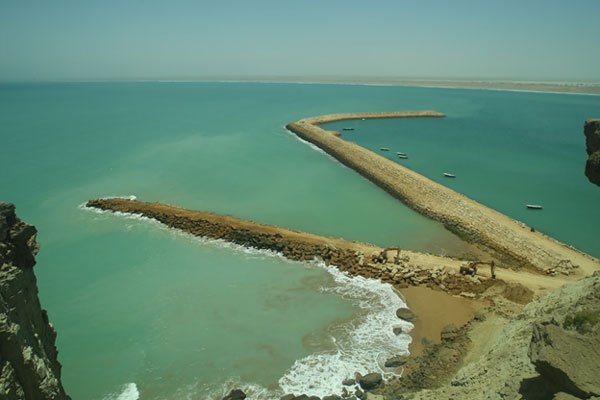 بازدید از بندر شهید بهشتی، بندر زرآباد، بندر جد، خلیج و موج شکن گوردیم و موج شکن گوآتر