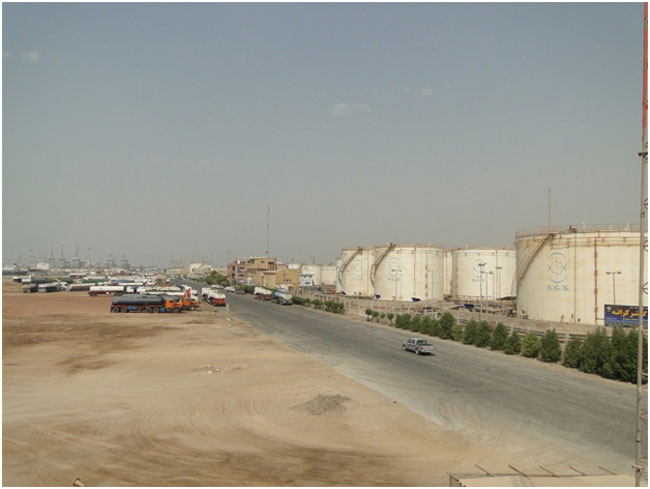 پروژه احداث تاسیسات زیربنایی بندر خلیج فارس